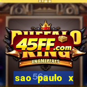 sao paulo x botafogo palpite